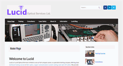 Desktop Screenshot of lucidos.co.uk